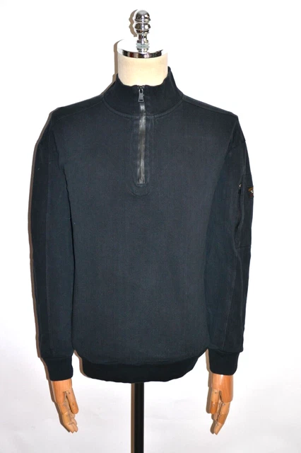 Men's PAUL&SHARK CottonZip Neck Top Size 2XL