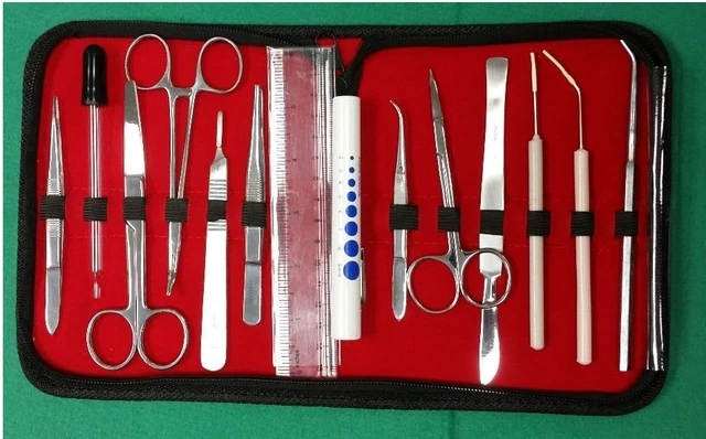 ENSEMBLE KIT DE dissection de dissection anatomie médecine étudiant ...