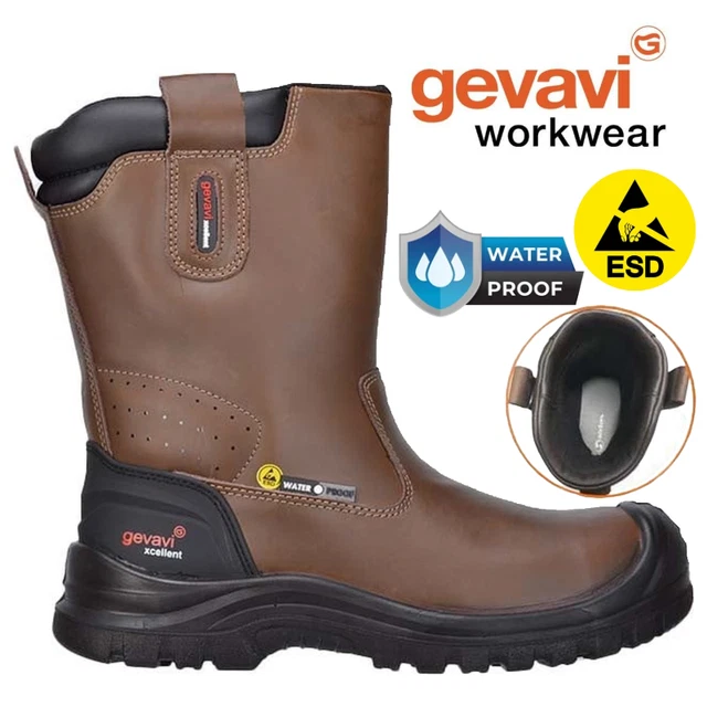 mens waterproof safety boots uk