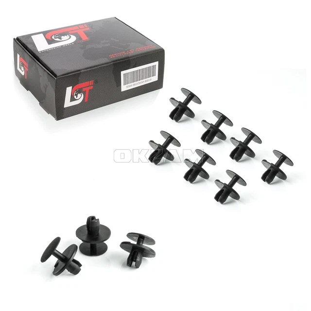 Clips De Remplacement Pour Garniture Intérieure BMW E38 E39 - 10 Pièces - Rapide Et Fiable