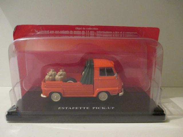 OPO 10 - Véhicule Utilitaire 1:43 Compatible avec Renault Estafette Fourgon de Commerce ambulant 1961 - UTR54