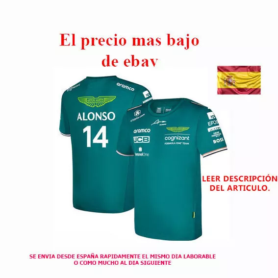 🏎 Camiseta Fernando Alonso 👕 Aston Martin temporada 2023