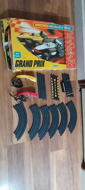 vintage Micro scalextric track set 1