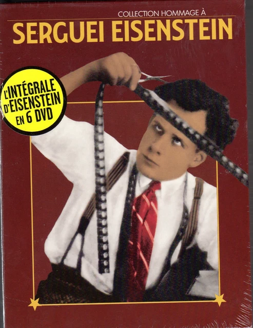 SERGUEI EISENSTEIN collectionhommage COFFRET 6 DVD NEUF SCELLE