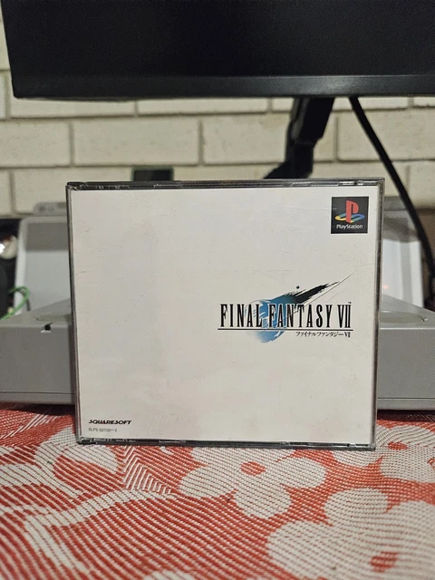 Final Fantasy VII - Sony PlayStation PS1 NTSC-J JAPAN Square RPG Game FF7 IMPORT