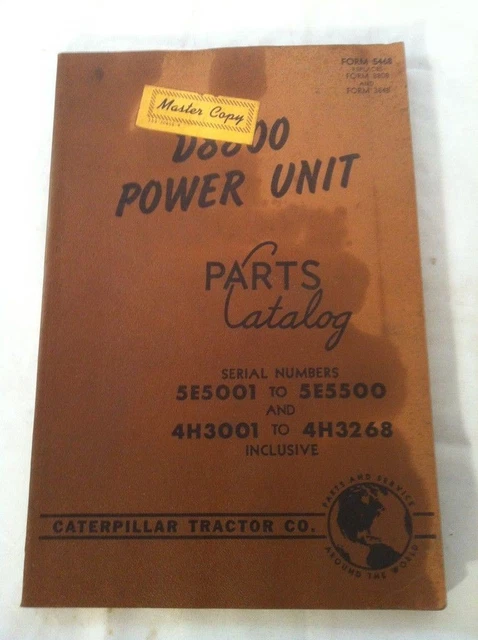 CAT CAT Caterpillar D8800 POWER UNIT 5E 4H