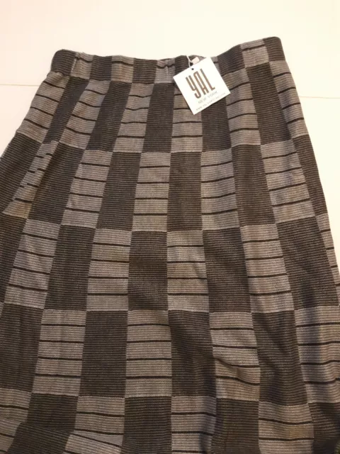 YAL New York Large Checkered Skirt NWT