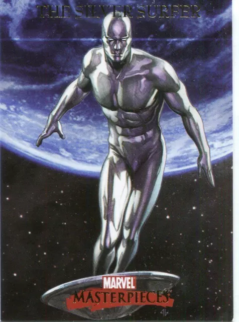 Marvel Masterpieces 2007 Base Card #77 The Silver Surfer