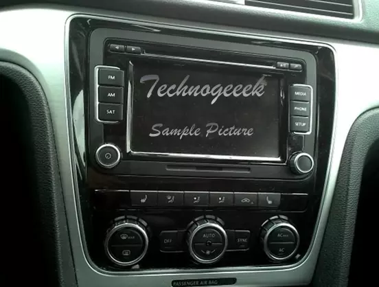 10 11 12 13 VW Volkswagen radio 6 CD player touch screen MP3 Satellite OEM  RCD-510