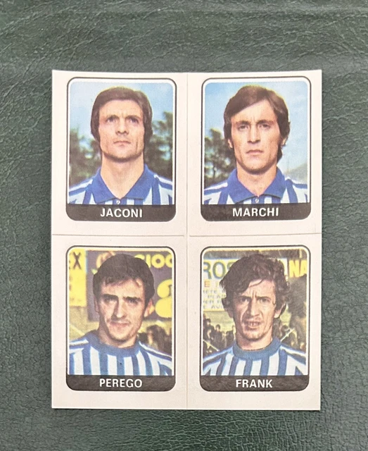 Figurine Panini Foot 1972-73 N°146 - Juventus, Roberto Bettega - Jamais Collée (MAI ATTACCATA) - État Occasion