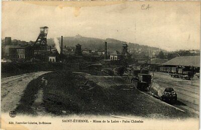 CPA St-ÉTIENNE Mines de la Loire Puits Chatelus (400626)