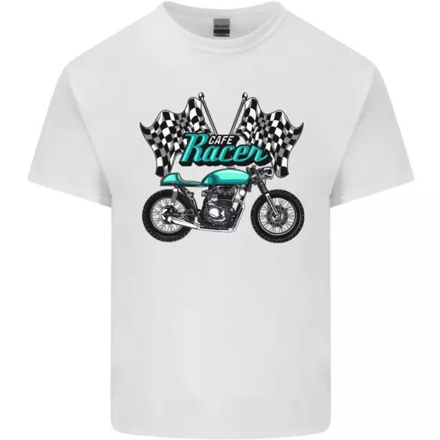 Cafe Racer Biker Moto Uomo Cotone T-Shirt Maglietta