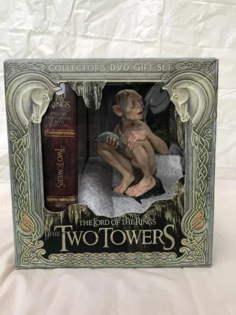 THE LORD OF The Rings - The Two Towers Collectors DVD Gift Set - Gollum ...