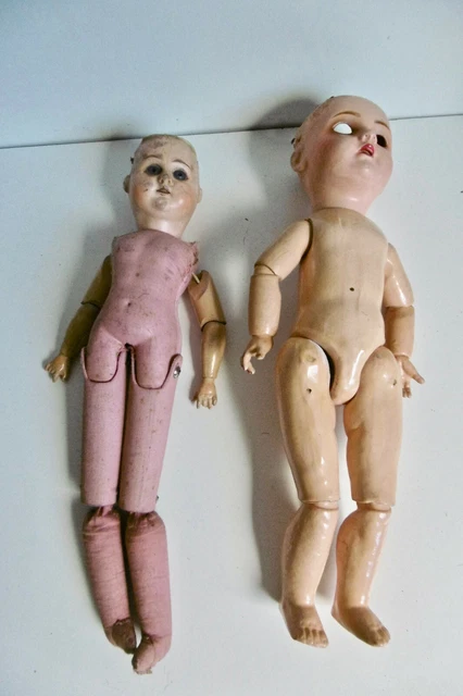 Poupée Ancienne En Carton Maché Articulée Bosc-Bénard-Commin 27520