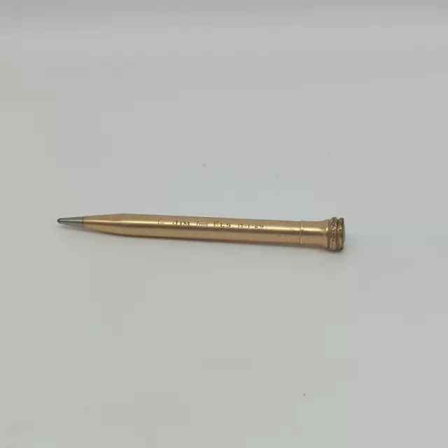 1922 Wahl Eversharp Mechanical Pencil Short Gold Filled SB8-4