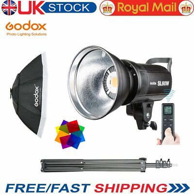 120cm Octagon Softbox Godox 60w sl-60w Luce LED Lampada Foto Studio Video luce 