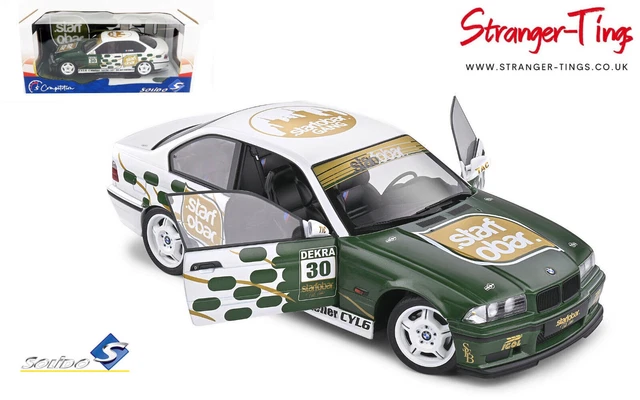 Solido BMW E36 Coupe M3 Starfotictac Vert 1994 1/18 Miniature Voiture 1803906