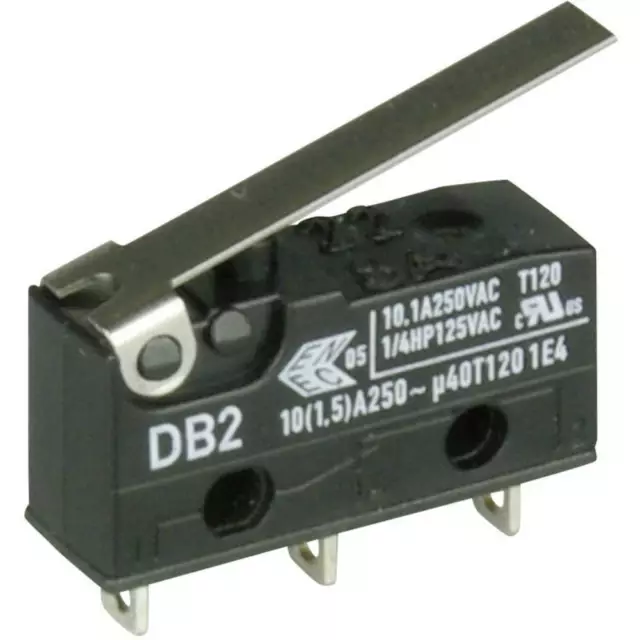 ZF DB2C-A1LC Microrupteur DB2C-A1LC 250 V/AC 10 A 1 x On/(On) à rappel 1 pc(s)