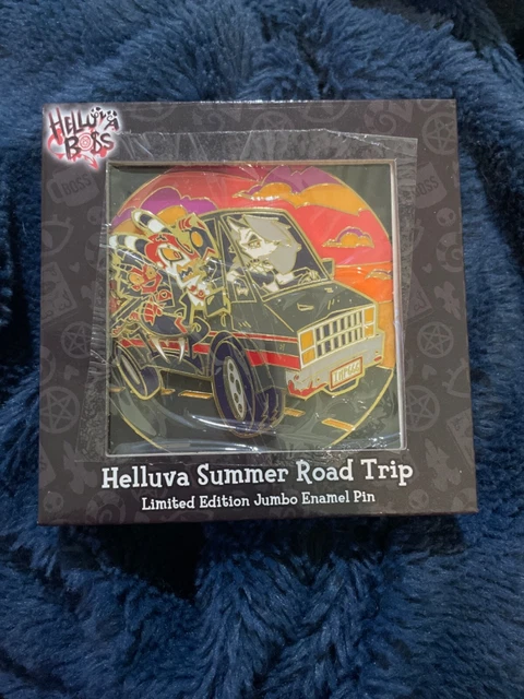 ピンズ・ピンバッジ・缶バッジ Helluvaboss summer road trip jumbo pin HELLUVA BOSS SUMMER Road Trip Jumbo Pin Limited Edition