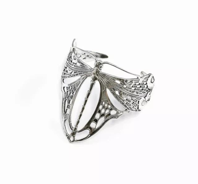 9901001 925er Argent Art Nouveau Bracelet Bracelets D'Or Libellule