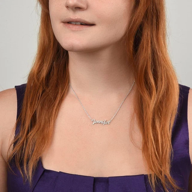 To My Daughter Personalized Name Necklace Gift For Birthday Graduation Christmas 2