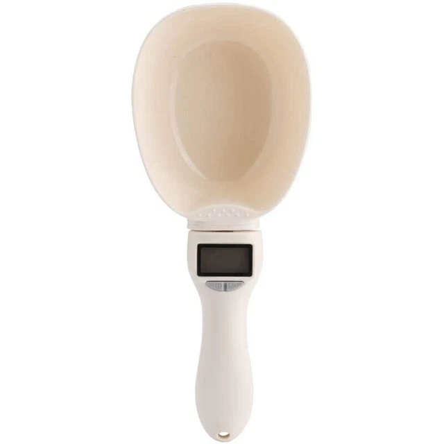 Pet Food Measuring Scoop Dog Food Measuring Cup,Digital Scale Spoon Detacha A1S8