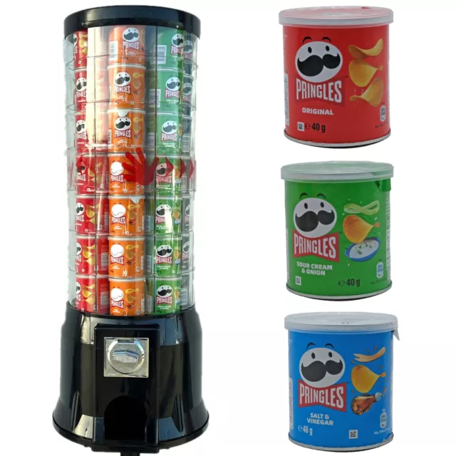 Warenautomat Verkaufsautomat für Pringles Chips Snack Automat robust ohne Strom