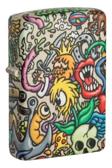 Zippo lighter Crazy Collage 540 Design