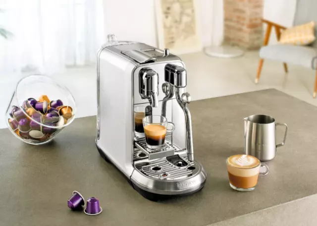 SAGE Nespresso Creatista Plus - Kapselmaschine aus Edelstahl