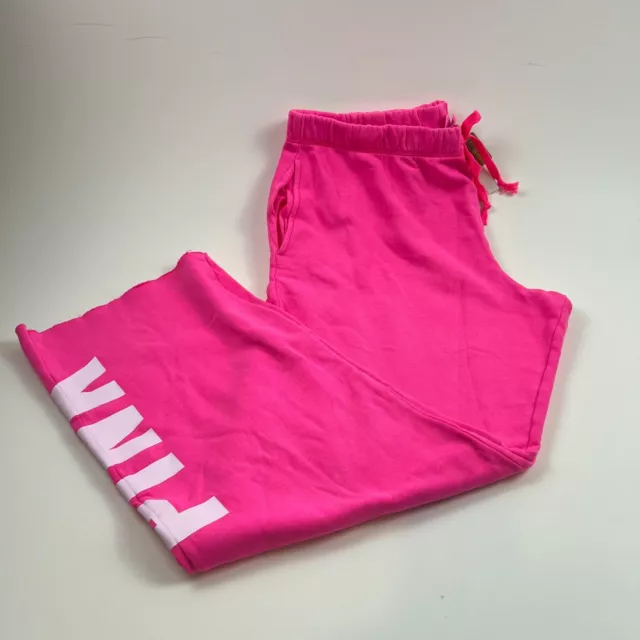 Victoria's Secret PINK Heritage Lounge Sweatpants w/Pocket Logo  Pink XL NWT