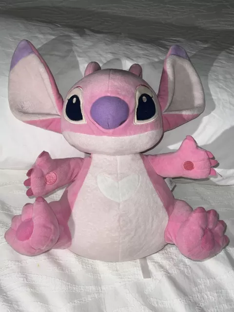 Disney Lilo And Stitch Pink Dog Angel Stitch Plush Stuffed Animal Soft Toy  16