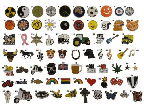 Pin Insignia Solapa Broche Metal Esmalte Accesorios de Moda