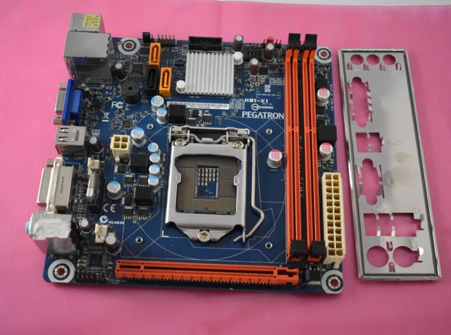 PEGATRON H81-X1 MINI ITX SOCKEL 1150 mit Blende OK EUR 44,44 - PicClick DE