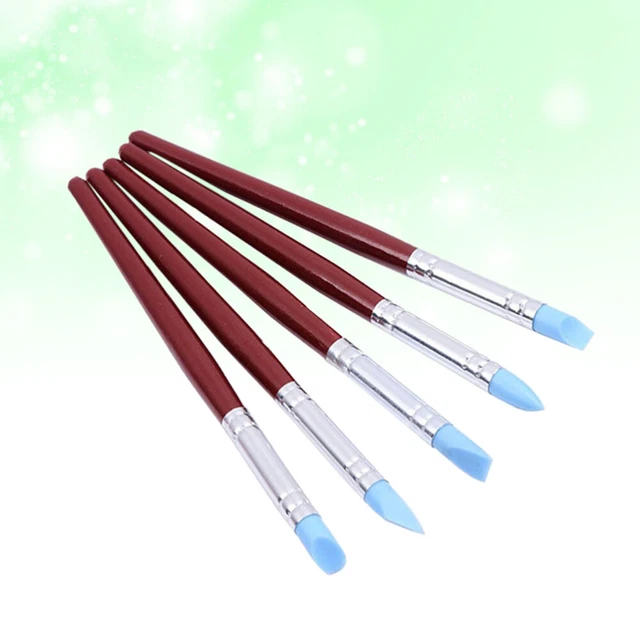 5 pz forniture nail art accessori nail art disegno pennello smalto S