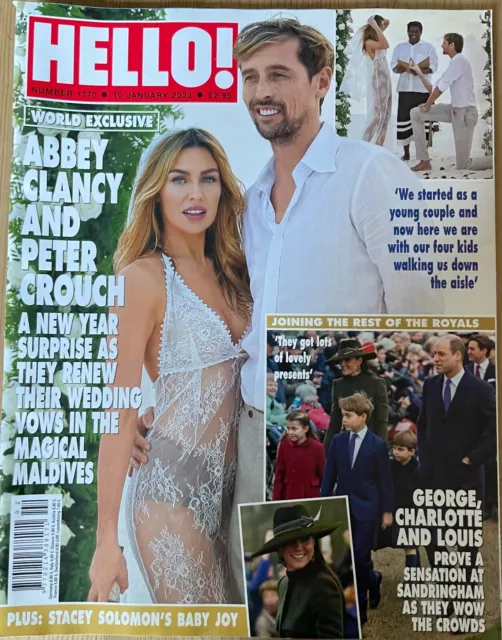 Hello! Magazine - No. 1770 - 10 Jan 2023 - Abbey Clancy & Peter Crouch