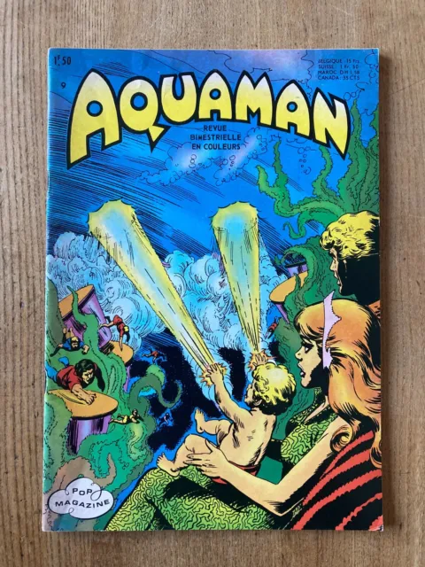 Aquaman Bimestriel Numero 9 Edit Artima Pop Magazine 10/1971