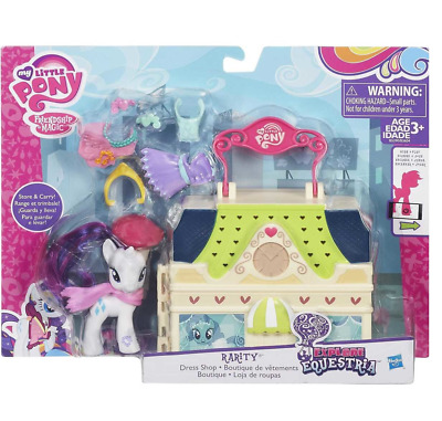 My Little Pony Rarity Dres Shop Explore Equestria Hasbro #G27
