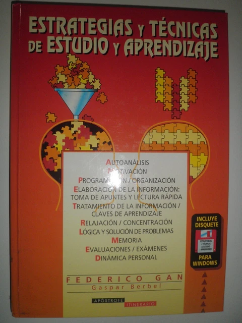 ESTRATEGIAS Y TECNICAS de Estudio y Aprendizaje EUR 3,99 - PicClick FR
