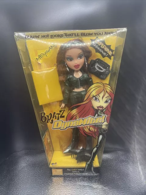 Bratz Dynamite Meygan 10" Doll with Fashion Cloths Shoes Jewelry MGA NRFB