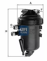 UFI (55.152.00) Kraftstofffilter für OPEL