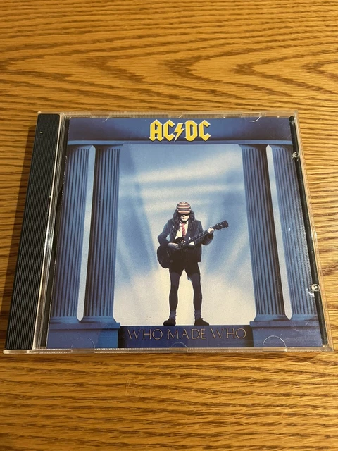 WHO MADE WHO [Remaster] by AC/DC (CD, Jun-1986, Atco (USA)) EUC W ...