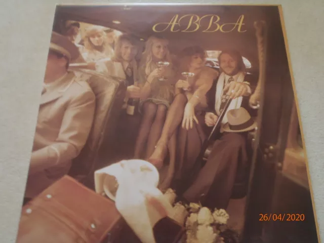 ABBA - Self Titled  - 1975 Vinyl LP - Epic SEPC80835