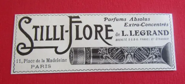 Advertising Pub Vintage Publicite Ancienne Advert 28.2 Stilli Flore L. Legrand
