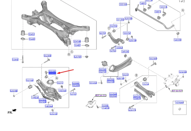 Quinton Hazell QLS3606S - Bielletta Stabilizzatrice Anteriore Destra Per Mercedes Classe S W221 (2005-2013)
