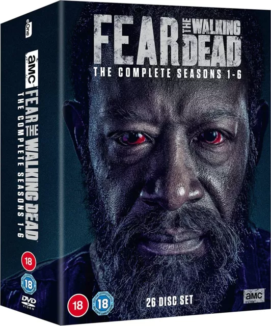 Fear The Walking Dead Complete Season 1-6 Deluxe Dvd Box Set 26 Discs New&Sealed