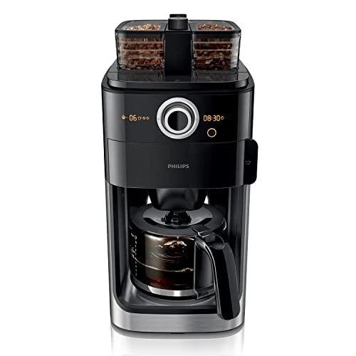 Philips HD7769/00 Grind und Brew Cafetire noir, acier inoxydable Nombre de tasse