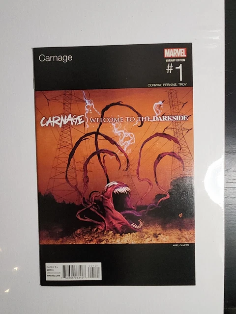 Carnage #1 (2016) Welcome To The Darkside Hip-Hop Variant, Marvel Comics NM