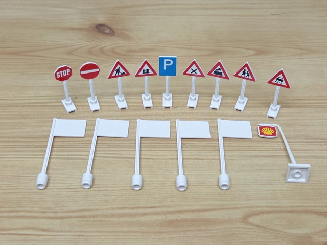 Shell Road Flags VINTAGE 1970S/80S LEGO Road Signs & Flags Bundle - Shell Garage £17.99 ...