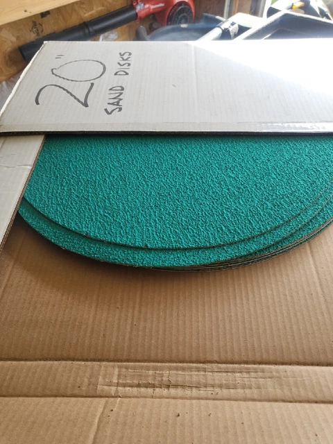 Standard Abrasives PSA 20" Sanding Disc 724964 Grit 36 Qty 10 Brand New