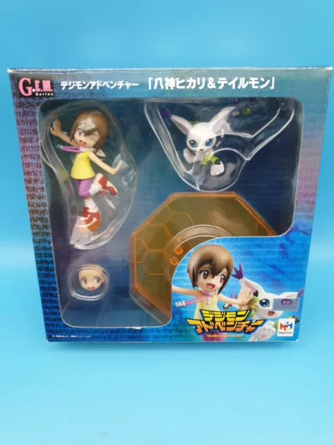 Figur Digimon Hikari Yagami Tailmon Megahouse G E M 1/10